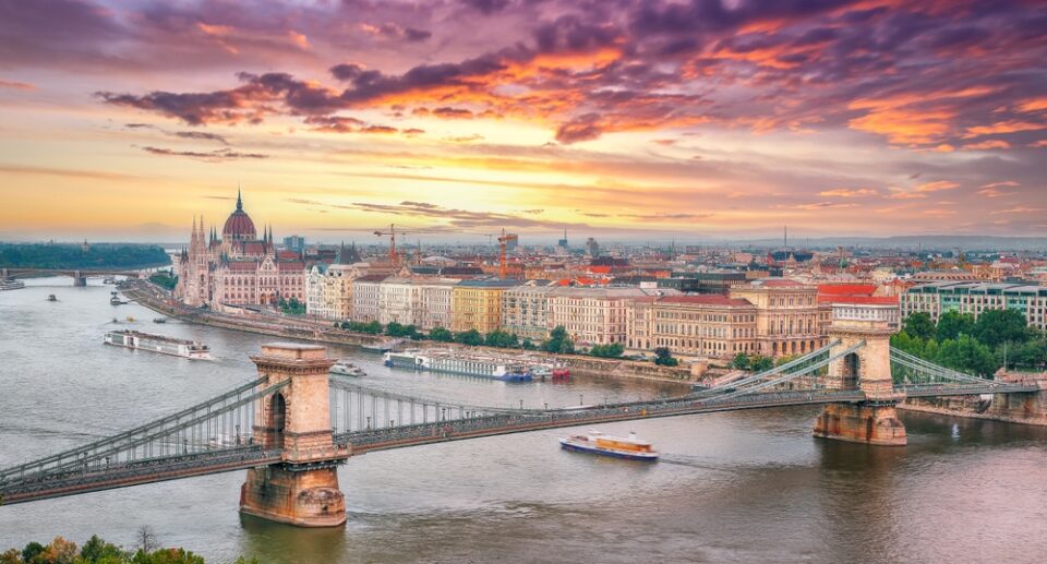 Vista de Budapest desde las colinas de Buda